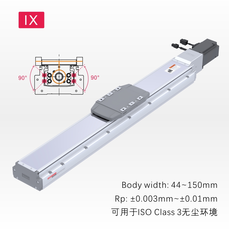 銀光IX智能電缸內(nèi)嵌型電動滑臺模組